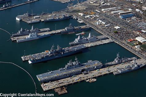 Aerial Photograph Of Naval Base San Diego San Diego California Aerial Archives Aerial And Aerial Photograph Of Naval Base San Diego San Diego California Aerial Archives Aerial And